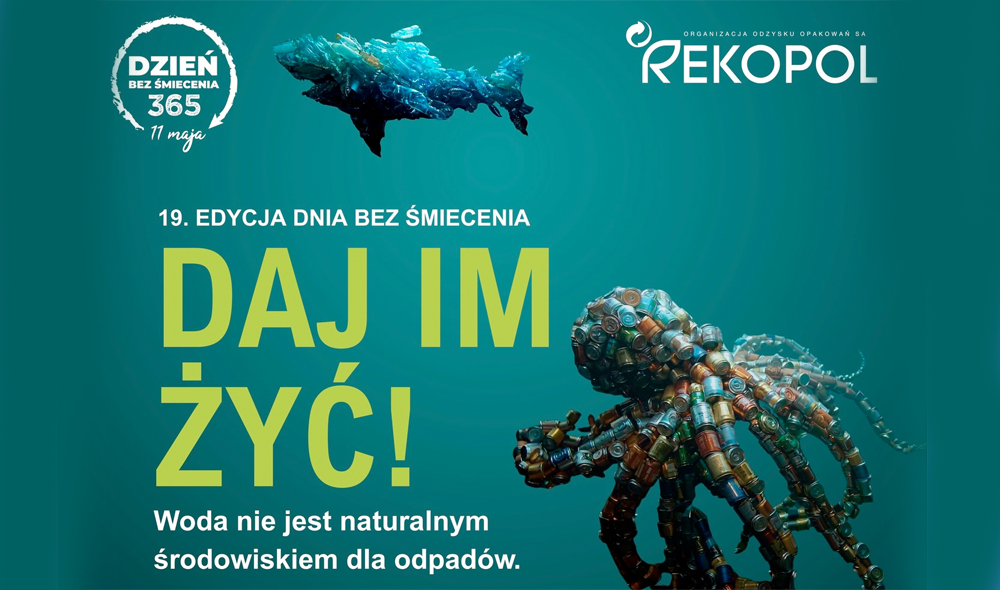 Odpady w wodzie – akcja Rekopolu