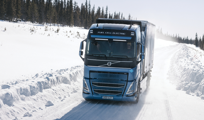 Volvo Trucks testuje pojazdy  zasilane wodorem