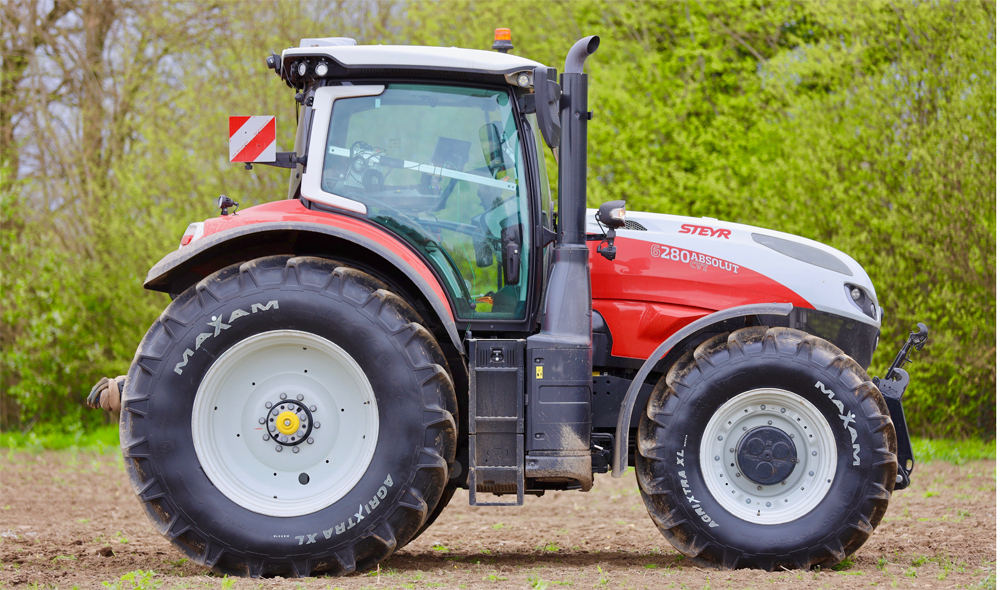 Opony AgriXtra XL MAXAM ze znakiem jakości DLG