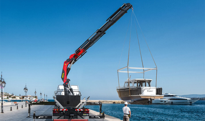 Nowy żuraw Palfinger  i jego zalety